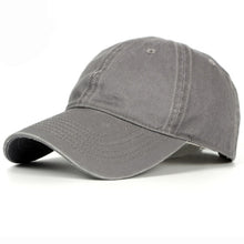 Load image into Gallery viewer, Korea Style Vintage Solid Baseball Caps Men Women