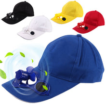 Load image into Gallery viewer, New Hot Men Women Solar Power Sun Baseball Hats