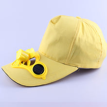 Load image into Gallery viewer, New Hot Men Women Solar Power Sun Baseball Hats
