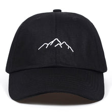 Load image into Gallery viewer, 2018 new Mountain range embroidery Mens Womens Baseball Caps