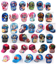 Load image into Gallery viewer, cartoon mickey minnie princess avengers mix boy girl Fashion Sun Hat