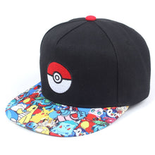 Load image into Gallery viewer, New Product Pokemon Go Pocket Monster Pets Spirit Small Hip Hop Baseball Hat Men And Women Comic Hats
