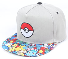 Load image into Gallery viewer, New Product Pokemon Go Pocket Monster Pets Spirit Small Hip Hop Baseball Hat Men And Women Comic Hats