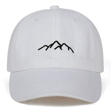 Load image into Gallery viewer, 2018 new Mountain range embroidery Mens Womens Baseball Caps