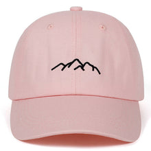 Load image into Gallery viewer, 2018 new Mountain range embroidery Mens Womens Baseball Caps