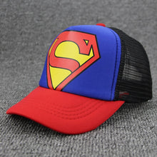 Load image into Gallery viewer, Superman Mesh cap Kids Baseball
