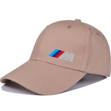 Load image into Gallery viewer, Men Fashion Cotton Car logo M performance Baseball Cap hat for M3 M5 3 5 7 X1 X3 X4 X5 X6 330i Z4 GT 760li E30 E34 E36 E38