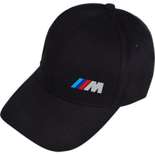 Load image into Gallery viewer, Men Fashion Cotton Car logo M performance Baseball Cap hat for M3 M5 3 5 7 X1 X3 X4 X5 X6 330i Z4 GT 760li E30 E34 E36 E38
