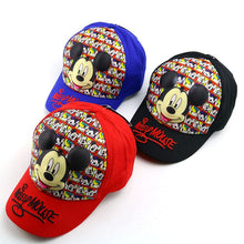Load image into Gallery viewer, Color Printing Cartoon Mouse Mickey Minnie Children Baseball Hat