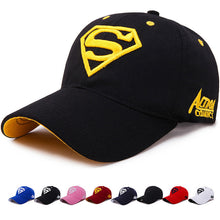 Load image into Gallery viewer, Superman Printing Casual Outdoor Baseball Caps for Men Women Snapback Caps